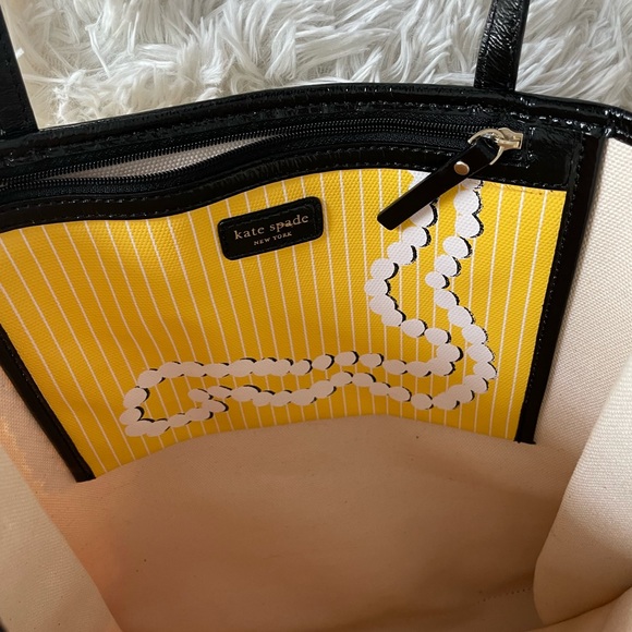SOLD Kate Spade Rare Great Gatsby Tote - Picture 10 of 13